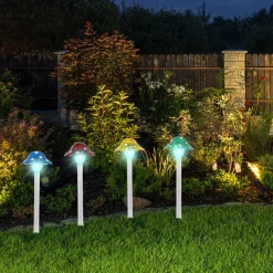 Lampada Solare Led Fungo h33 cm