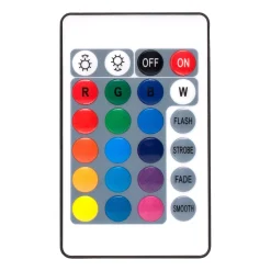 Lampada Solare Led Multicolor da esterno con telecomando MooNy 40x30 cm