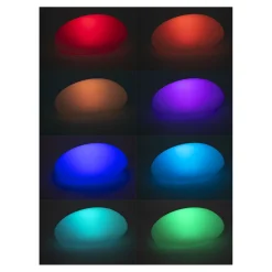 Lampada Solare Led Multicolor da esterno con telecomando MooNy 30x22,5 cm