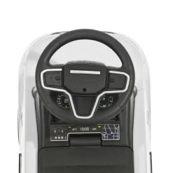 Land Rover Discovery Ride-On Cavalcabile Bianca con Musica 12+ Mesi
