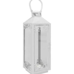 Lanterna arredo bianca h47cm