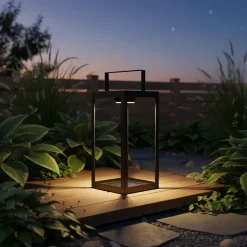 Lanterna Solare Led da giardino Decorativa Luce Calda 150 lm