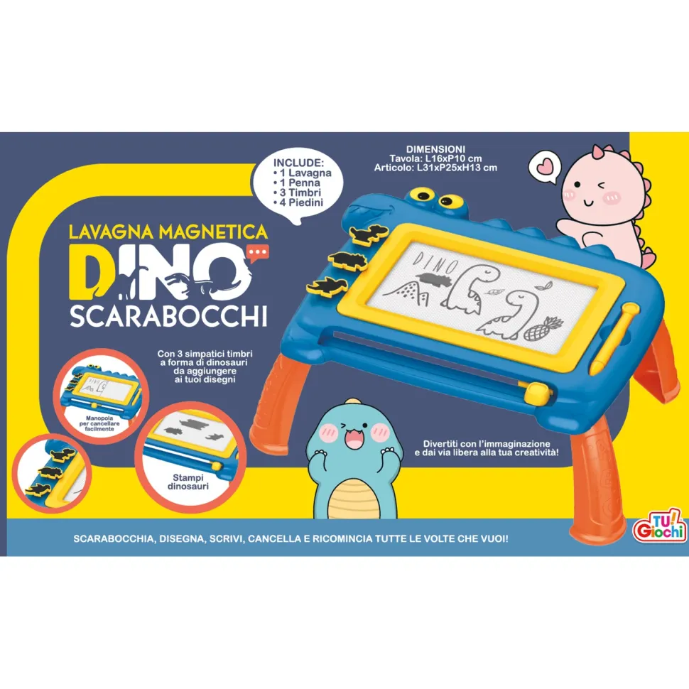Lavagna Magnetica Dino Scarabocchi