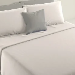 Lenzuola Completo letto Matrimoniale Marta Bianco 250x290 cm