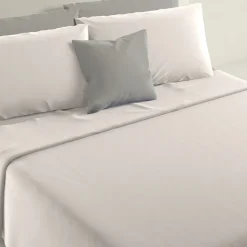 Lenzuola Completo Letto 1 Piazza e mezza Marta Bianco 185x290 cm