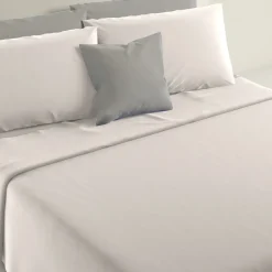 Lenzuola Completo Letto 1 Piazza e mezza Marta Bianco 185x290 cm