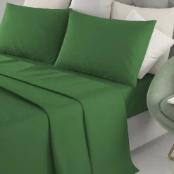 Lenzuola Completo Letto Singolo Marta Verde 150x290 cm