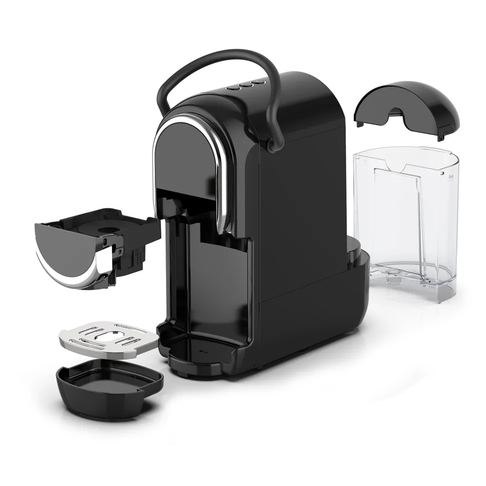 Macchina da caffè 3 in 1 Jeanette Black 1450 Watt