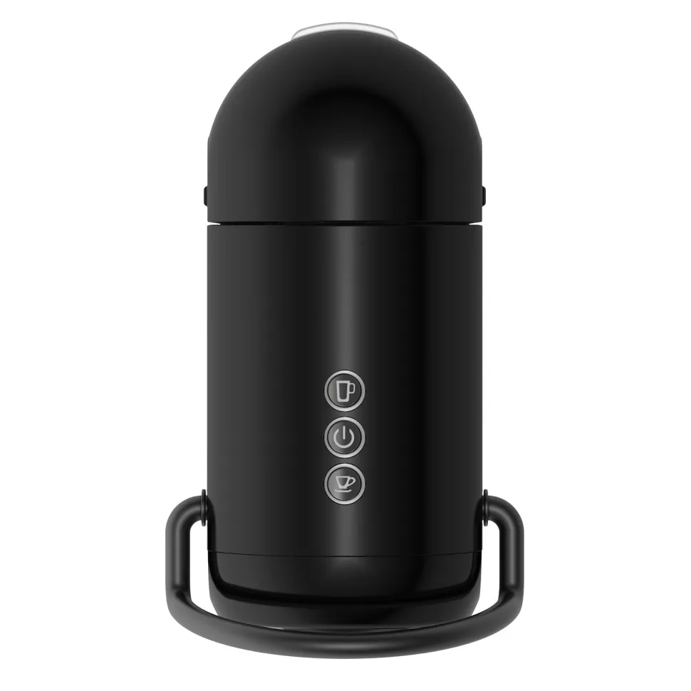 Macchina da caffè 3 in 1 Jeanette Black 1450 Watt