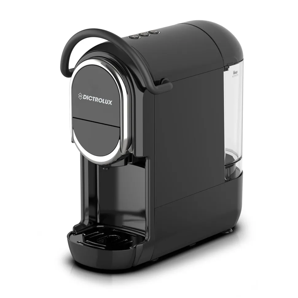 Macchina da caffè 3 in 1 Jeanette Black 1450 Watt