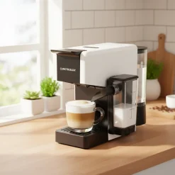 Macchina da caffè 3 in 1 Milvia White 1400 Watt
