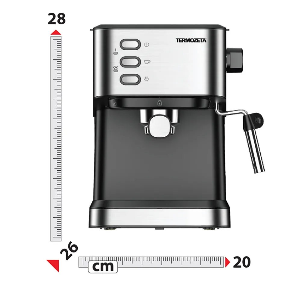 Macchina da Caffè TZ Espresso 4 in 1 1050 Watt
