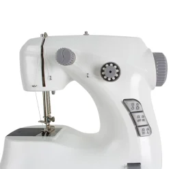 Macchina da Cucire Mini Portatile Isabel FHSM-268 con Pedale e Doppio Punto
