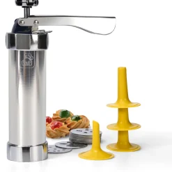 Macchina per biscotti in alluminio con 20 trafile Linea Cake Design