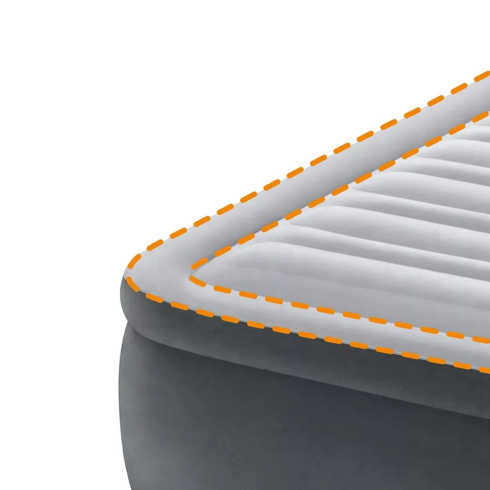 Materasso Gonfiabile Matrimoniale Comfort-Plush Elevated Dura-Beam® Deluxe