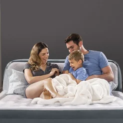 Materasso Gonfiabile Matrimoniale Dura-Beam Deluxe Ultra Plush Headboard