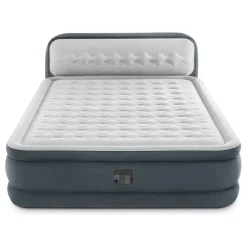 Materasso Gonfiabile Matrimoniale Dura-Beam Deluxe Ultra Plush Headboard