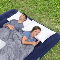 Materasso Matrimoniale Gonfiabile da campeggio Blu