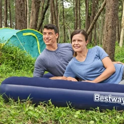 Materasso Matrimoniale Gonfiabile da campeggio Blu