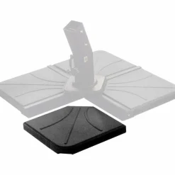 Mattone per Base Ombrellone in cemento Nero 25 kg