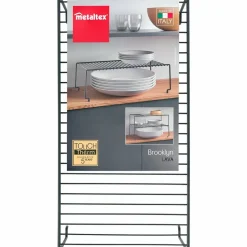 Mensola Sovrapponibile Brooklyn Lava h15x47x23 cm