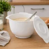 Mescolatore con Coperchio e sistema Paraschizzi 2,6 Litri