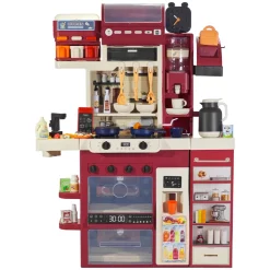 Mini Chef Crea Delizie Cucina Giocattolo con Vapore, Acqua Vera e 71 Accessori