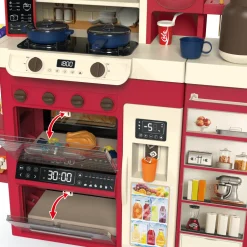 Mini Chef Crea Delizie Cucina Giocattolo con Vapore, Acqua Vera e 71 Accessori