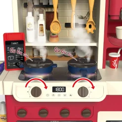 Mini Chef Crea Delizie Cucina Giocattolo con Vapore, Acqua Vera e 71 Accessori