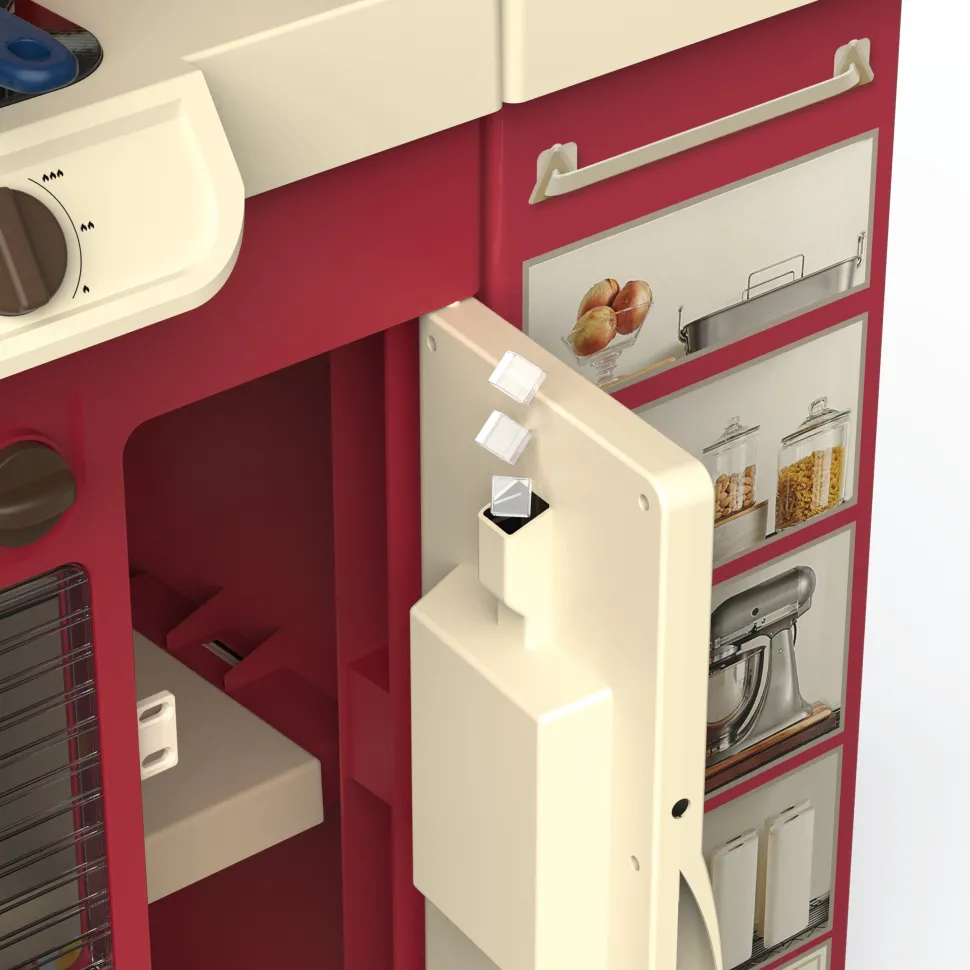 Mini Chef Crea Delizie Cucina Giocattolo con Vapore, Acqua Vera e 71 Accessori