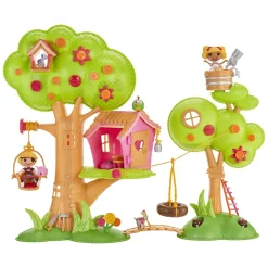 Mini Lalaloopsy Treehouse Playset con Bambole e Accessori