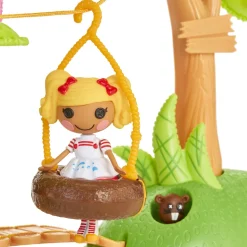 Mini Lalaloopsy Treehouse Playset con Bambole e Accessori