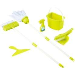 Mini Set Pulizia Carrello con Accessori per Bambini 8 pezzi