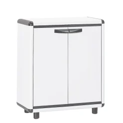 Mobile Basso Multiuso in PVC con Ripiani Linea Easy Iceline