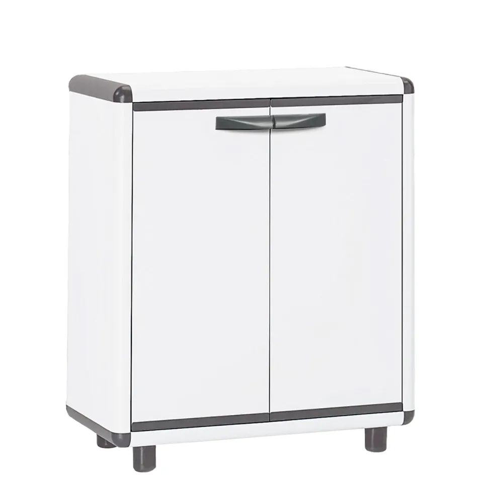 Mobile Basso Multiuso in PVC con Ripiani Linea Easy Iceline