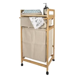 Mobiletto Portabiancheria Linea Bamboo