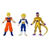 Monsterflex Dragon Ball Super Set 3 Action Figure Super Elastiche