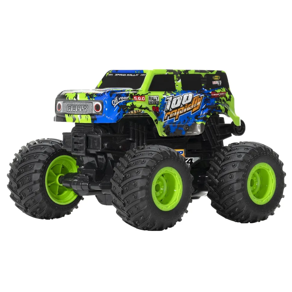 Monster Rapidity 100 Auto Giocattolo a Frizione con Luci e Suoni