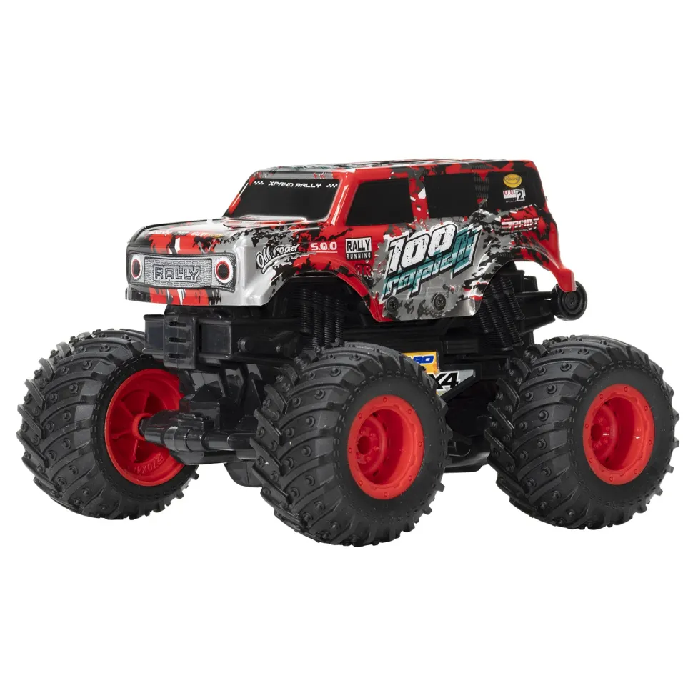 Monster Rapidity 100 Auto Giocattolo a Frizione con Luci e Suoni