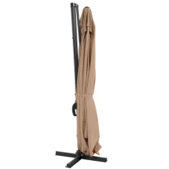 Ombrellone a Lampada con flap telo Camel 3x4 metri