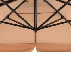 Ombrellone a Lampada con flap telo Camel 3x4 metri