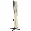 Ombrellone a Lampada con flap telo Ècru 3x4 metri