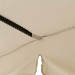 Ombrellone a Lampada con flap telo Ècru 3x4 metri