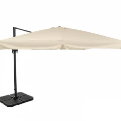 Ombrellone a Lampada con flap telo Ècru 3x4 metri