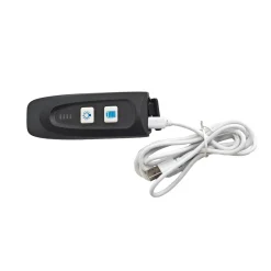 Ombrellone da giardino con LED e Pannello Solare Grigio 3x4 metri