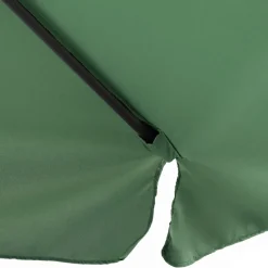 Ombrellone da Giardino Verde con Carrucola 3x3 metri