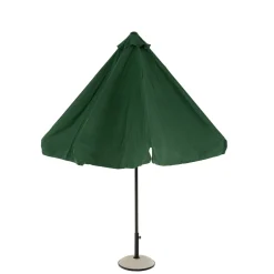 Ombrellone da giardino Verde con falda e carrucola diametro 3 metri
