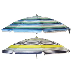 Ombrellone Mare con Snodo e Trivella Inclusa h204 cm diametro 200 cm
