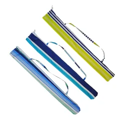 Ombrellone Mare con Snodo e Trivella Inclusa h204 cm diametro 200 cm