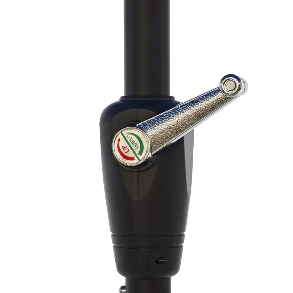Ombrellone Mare Pagoda con Snodo e Manovella h290 cm diametro 270 cm